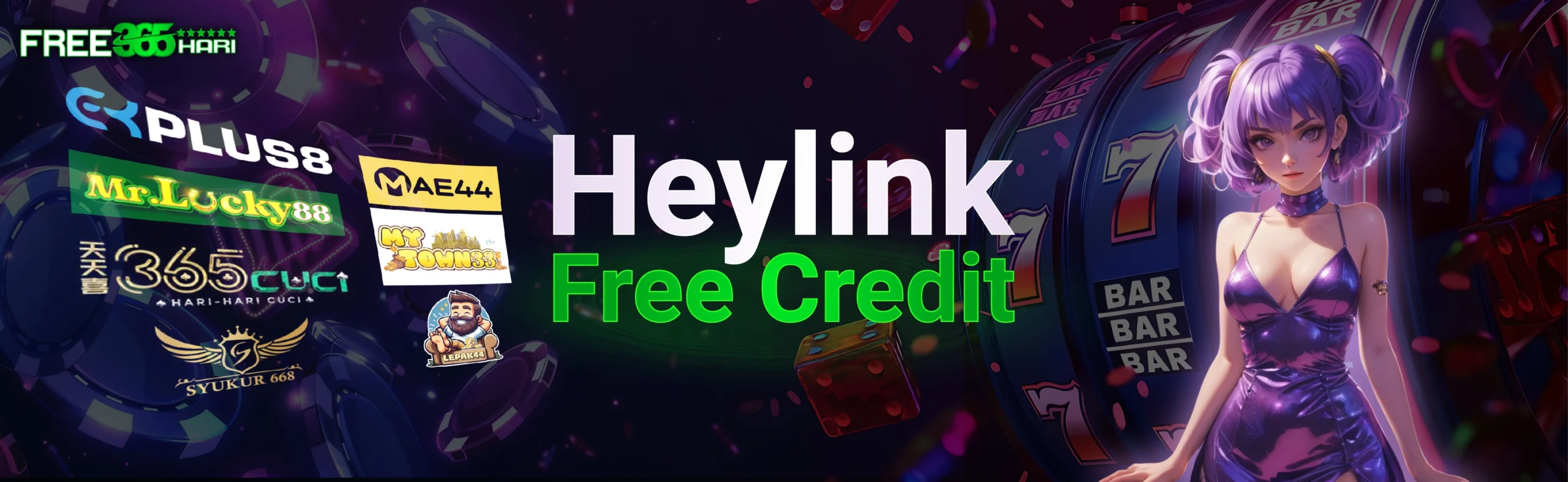 Heylink free credit no deposit, select the best heylink free credit bonuses today.