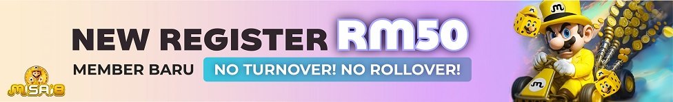 Misai8 New Register Free Credit RM50 for New Members.