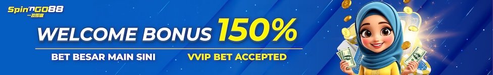 Spin'Ngo88 Welcome Bonus 150% for their New Members.